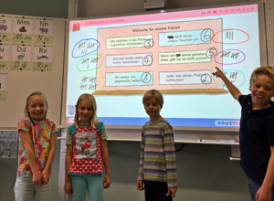 Digitales Whiteboard für Grundschule Wilnsdorf