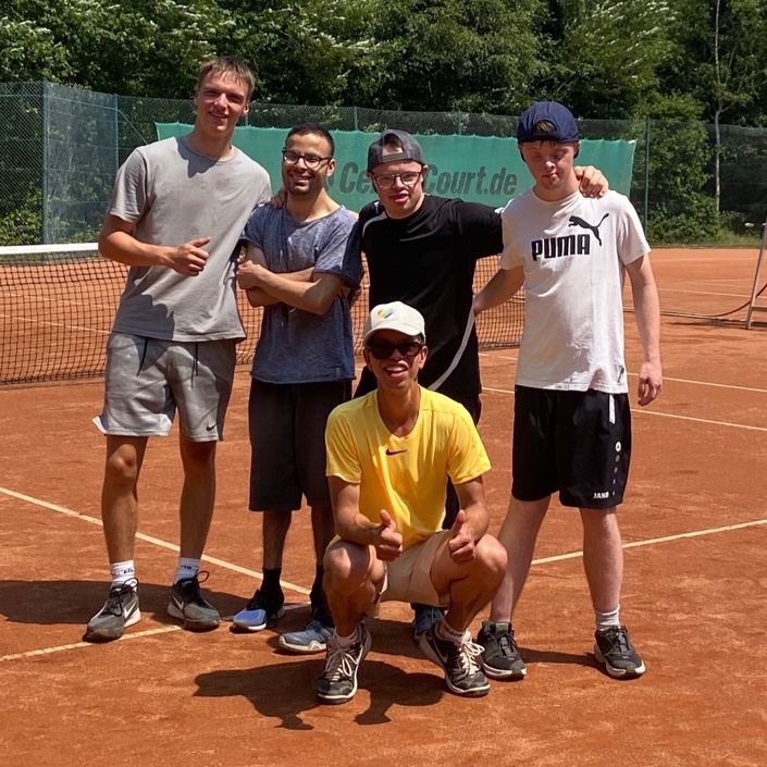 Inklusives Projekt  Tennisclub Grün-Weiss Brüser Berg