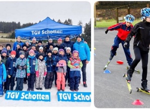 Rollski-Ausrüstung für die Ski-Kids des TGV Schotten