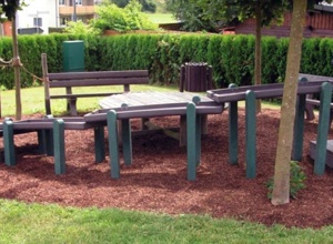 Neuer Baustellen/Matschbereich für unseren Kita-Garten