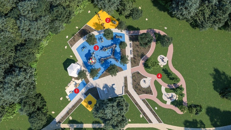 Zusammenspiel im Ellerbruch - inklusiver Spielplatz