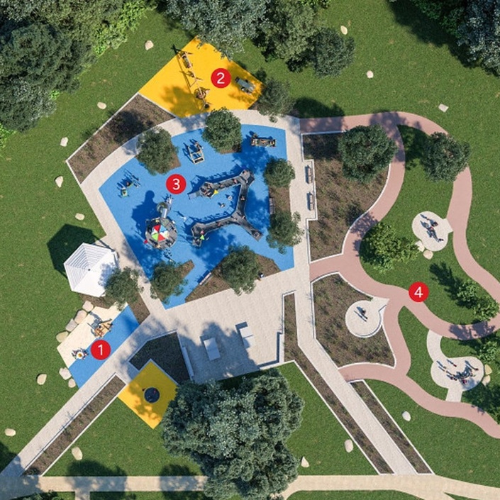 Zusammenspiel im Ellerbruch - inklusiver Spielplatz