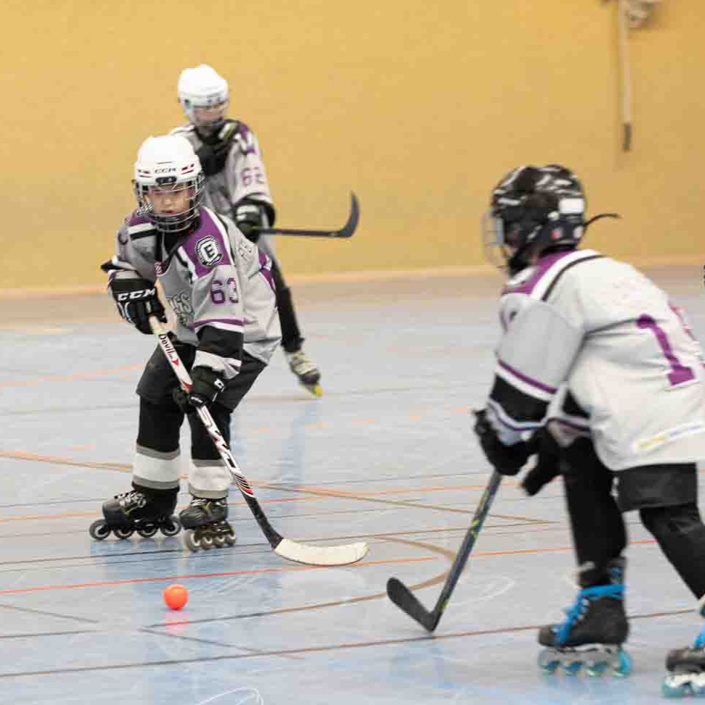 #lilaweiss-Trikotsatz für unsere Bambinis (U10)
