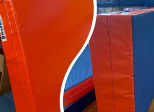 Sicherheitsmatten für die Trampolin-Kids der Kängurus