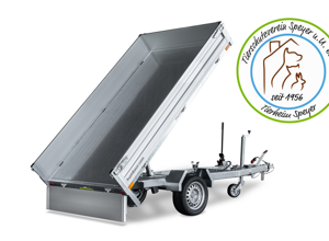 Neuer Transportanhänger für unser Tierheim