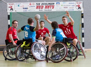 Rollstuhl-Handball im TuS Fürstenfeldbruck