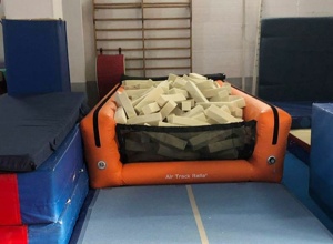 Turntraining mit "Schnitzelgrube"