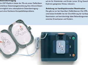 Defibrillator für den SV Horst 08