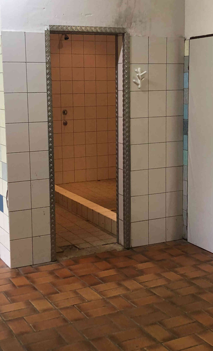 Ausstattung Umkleidekabine FC Mosbach