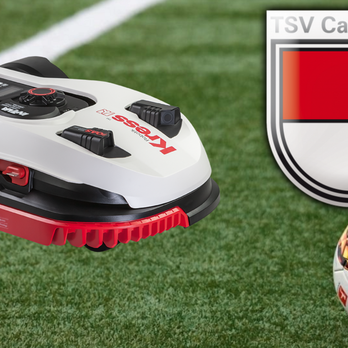 Mähroboter für unseren Sportplatz des TSV Castell e.V.