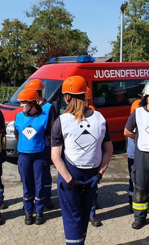 Rucksäcke für die Kids der Jugendfeuerwehr