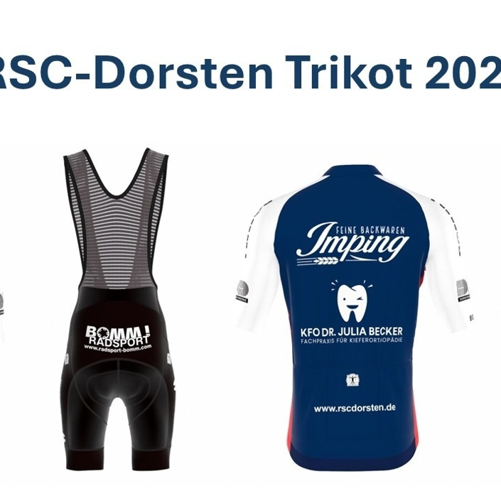 Neues Radsporttrikot für möglichst alle Mitglieder des RSC Dorsten