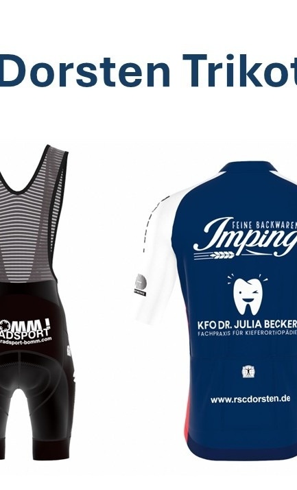 Neues Radsporttrikot für möglichst alle Mitglieder des RSC Dorsten