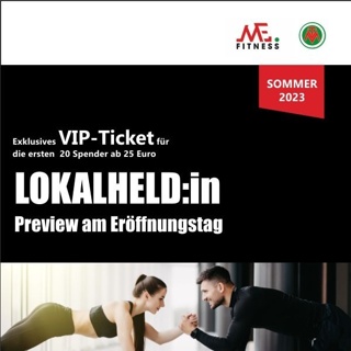 Eröffnung: VIP Ticket Lokalheld:in