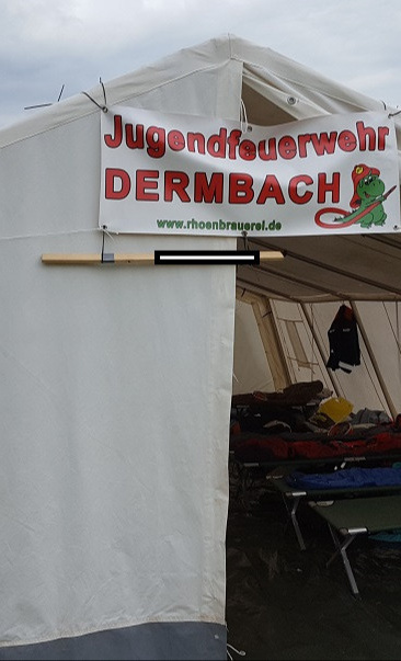 PROJEKT 2019: Zelt für Jugendfeuerwehr