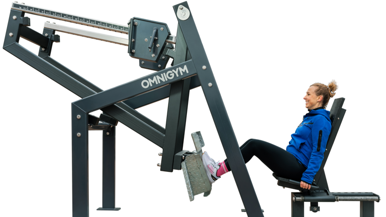 Neues Sportgerät für die Outdoor-Fitness-Anlage