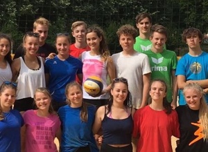 Erweiterung der Beachvolleyballanlage