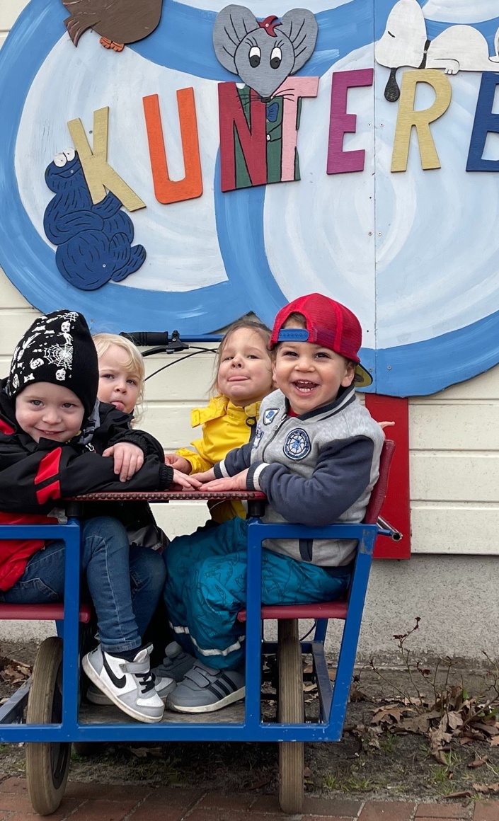 Krippenkinder auf Tour