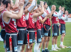 Flaggenset für den Flagfootball Verein der Augsburg Lions