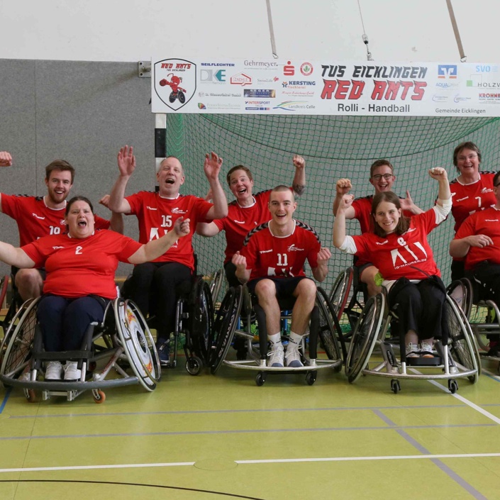 Rollstuhl-Handball im TuS Fürstenfeldbruck