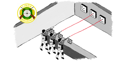 Lichtpunktschießanlage für die Schützenjugend