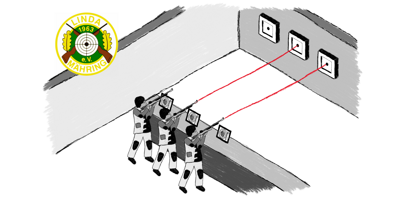 Lichtpunktschießanlage für die Schützenjugend