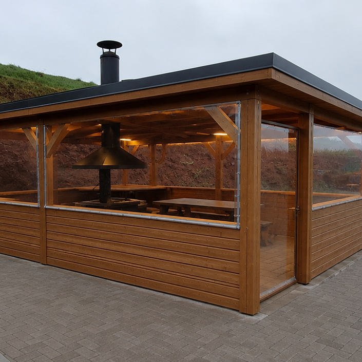 Grillhütte für die Feuerwehr Rieschweiler-Mühlbach