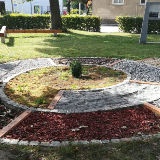 Fußpfadprojekt Seniorenzentrum Eibelstadt durch unseren Förderverein