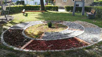 Fußpfadprojekt Seniorenzentrum Eibelstadt durch unseren Förderverein