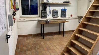 Erneuerung der 22 Jahre alten Werkstatt