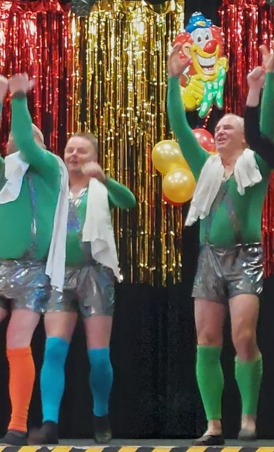 Das Trainingslager des Männerballetts vom NCC