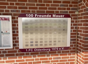 Anzeigetafel für den 1. FC Oldenburg 1970 e.V.