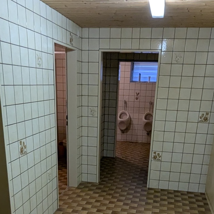 Renovierung der Sanitäranlagen des Schützenheims des SV Linda Mähring