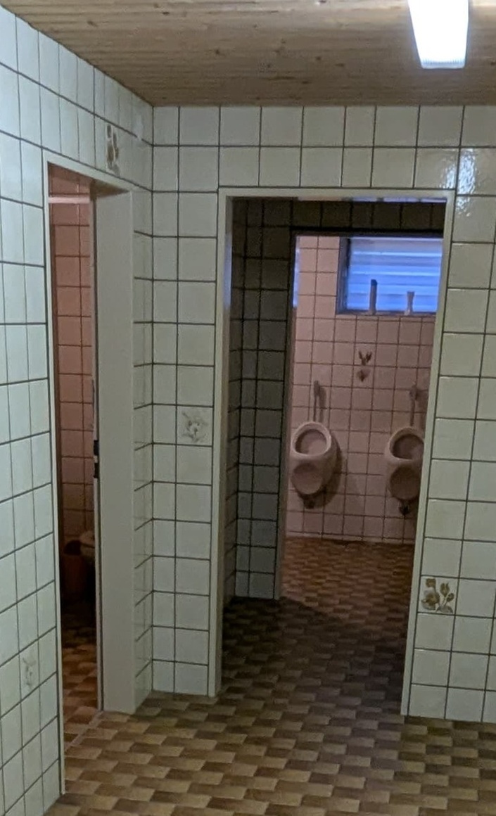 Renovierung der Sanitäranlagen des Schützenheims des SV Linda Mähring