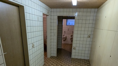 Renovierung der Sanitäranlagen des Schützenheims des SV Linda Mähring