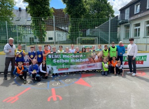 Straßenfußball für Toleranz