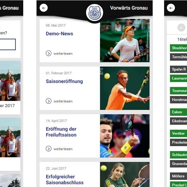 Tennis-Verein APP