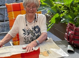 Neuer Sonnenschutz für den Innenhof der Senioren-Tagespflege, Walldürn