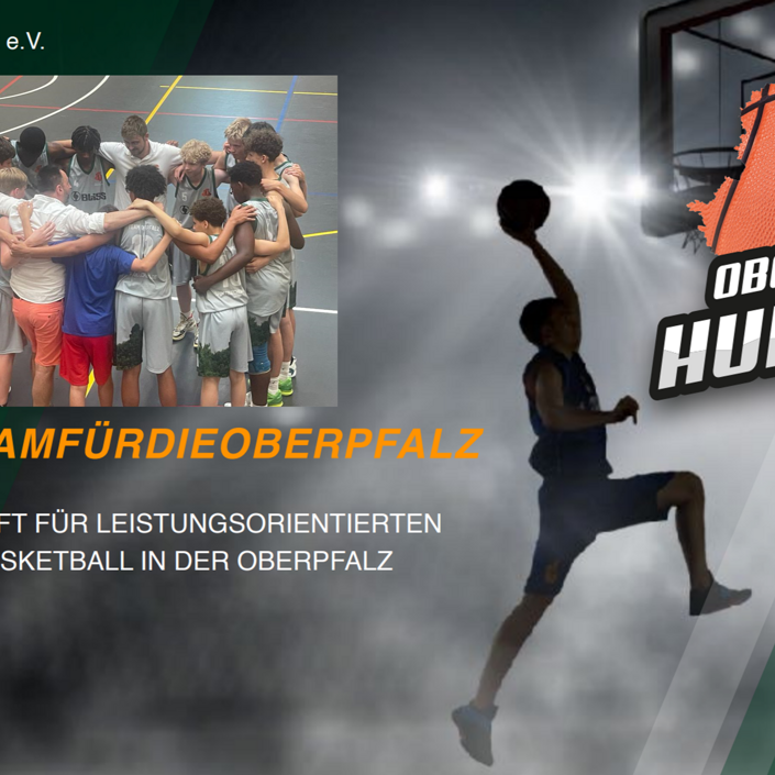 Basketball Team Oberpfalz - Aufstieg Jugend Basketball-Bundesliga
