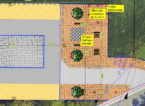 Stadtwerke: Wasserspiel auf dem Dorfplatz Afferde
