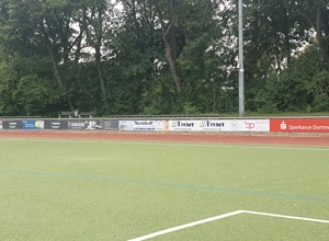 Bau einer Tribüne für 100 Zuschauer auf unserer Sportanlage