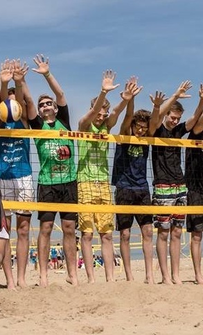 Erneuerung Beachvolleyballanlage