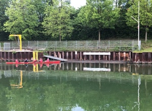 Schwimmsteg für die RGB