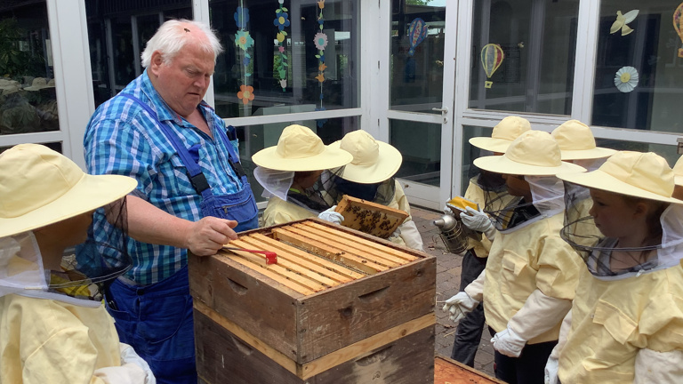 Den Bienen auf der Spur - Praxiskurs für Kinder u. Jugendliche