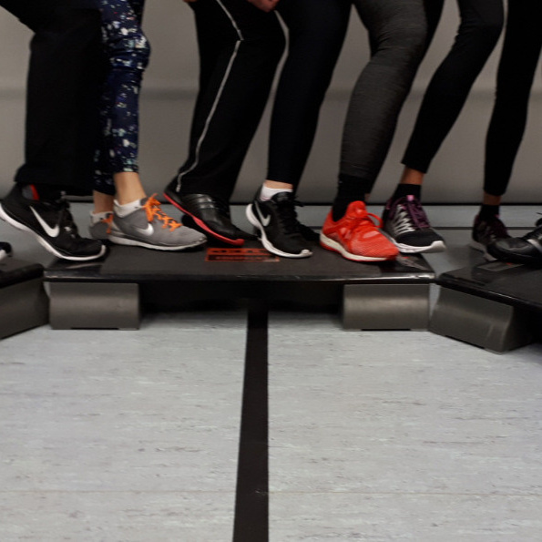Stepper für die Aerobicmädels