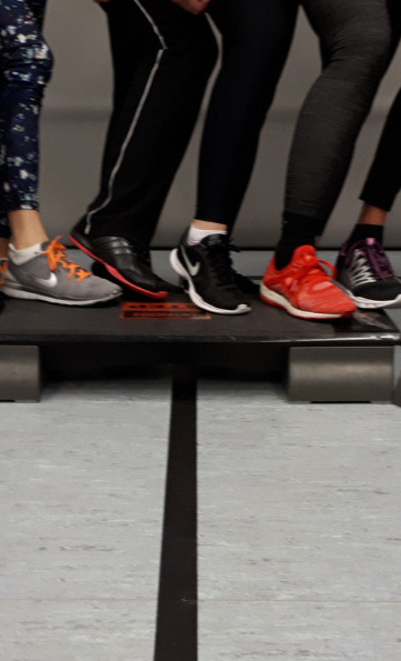 Stepper für die Aerobicmädels