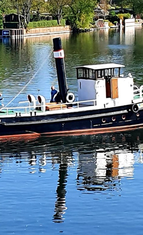 Die "Luise" braucht Abkühlung