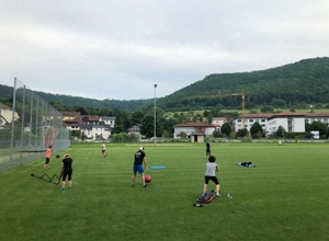 Sportplatzpflegemaßnahmen beim TSV Bad Überkingen