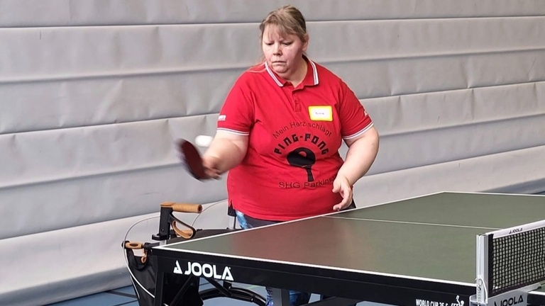 Tischtennis gegen Parkinson