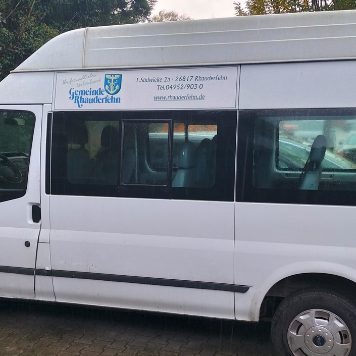 "Bürgerbus" wird Transporter für Fehntjer Helferkreis e. V.